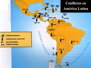 Conflictos en
América Latina
 
