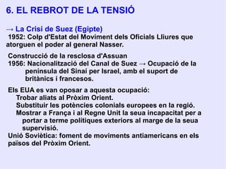 Els EUA donaren suport als francesos per evitar l'extensió del comunisme. 