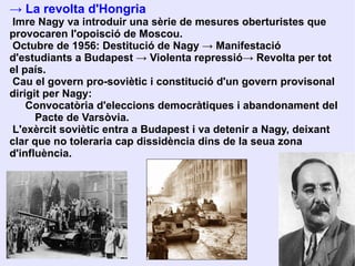 1954: a Ginebra es signa el Tractat de Pau pel qual Vietnam queda dividit pel paral·lel 17 en dues àrees d'influència: Vietnam del Nord: Xina i URSS 