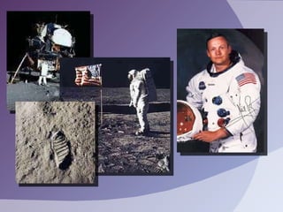 Neil Armstrong - 1º astronauta a pisar na lua  