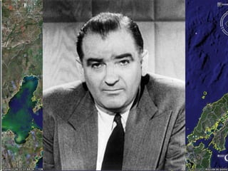 −Bloqueio de Berlim 48 - 49
•URSS isola Berlim Ocidental
•Ponte aérea para abastecimento
−Criação da RDA e da RFA – 1949
−Organização da OTAN (1949)
−Guerra da Coréia
•Produto do desenlace da Revolução Chinesa e idéia de
contenção
•Ocupação japonesa na 2º guerra
•Derrota do Japão: Divisão da Coréia ( Paralelo 38 )1948
•1950 tropas do Norte invadem o Sul
•1953 tratado de Panmunjon mantém divisão da Coréia
 