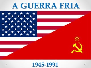 A GUERRA FRIA
1945-1991
 