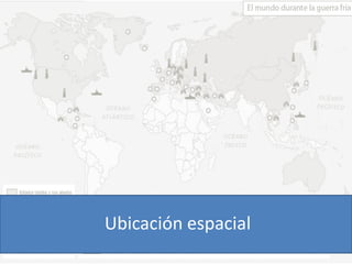 Ubicación espacial
 