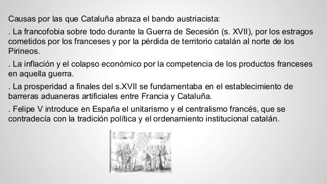 Guerra Sucesión Española (1701-15). Cataluña.