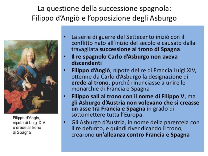 Le Guerre Di Successione Del 700