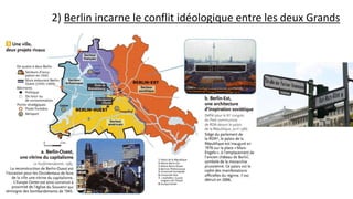 2) Berlin incarne le conflit idéologique entre les deux Grands
 