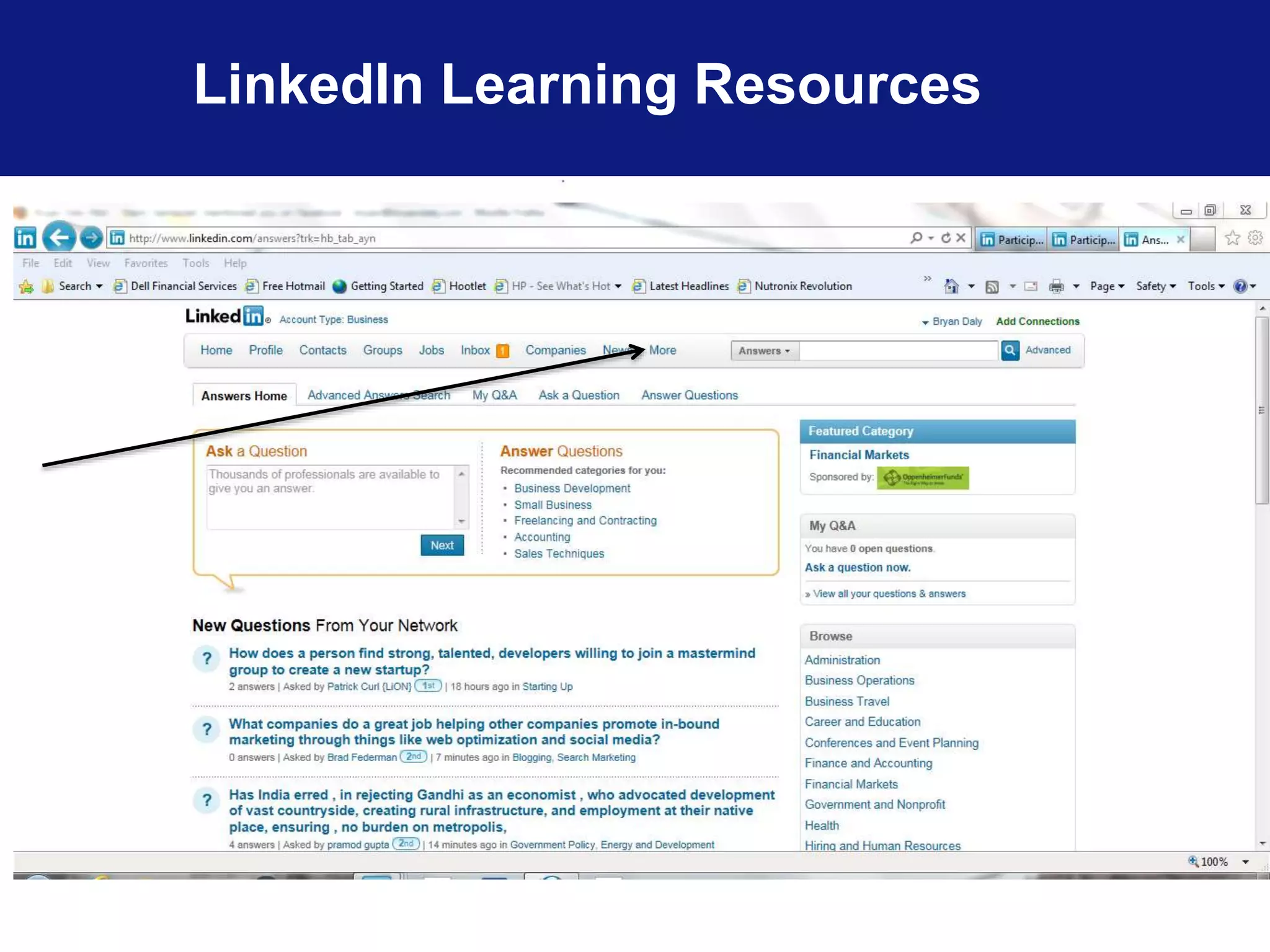LinkedIn Learning Resources 
 