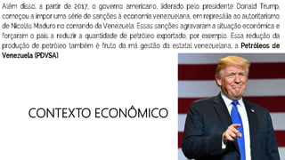 CONTEXTO ECONÔMICO
 
