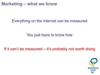   Cashflow to meet increased demand?Is your site ready?The right nameThe right site