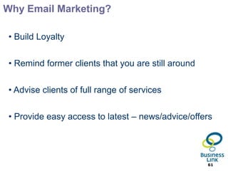 Facebook – Getting Started3 Types of presence Group – both