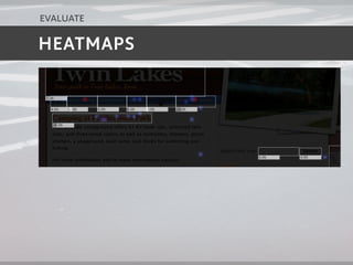 evaluate

HEATMAPS
 