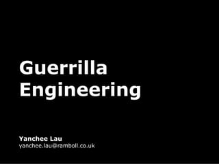 Guerrilla engineering | PDF