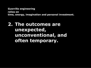 Guerrilla engineering | PDF