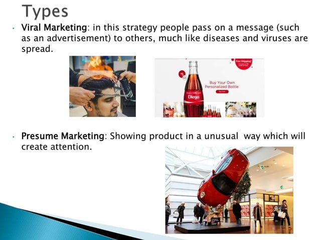 Guerrilla marketing,types with examples | PPT