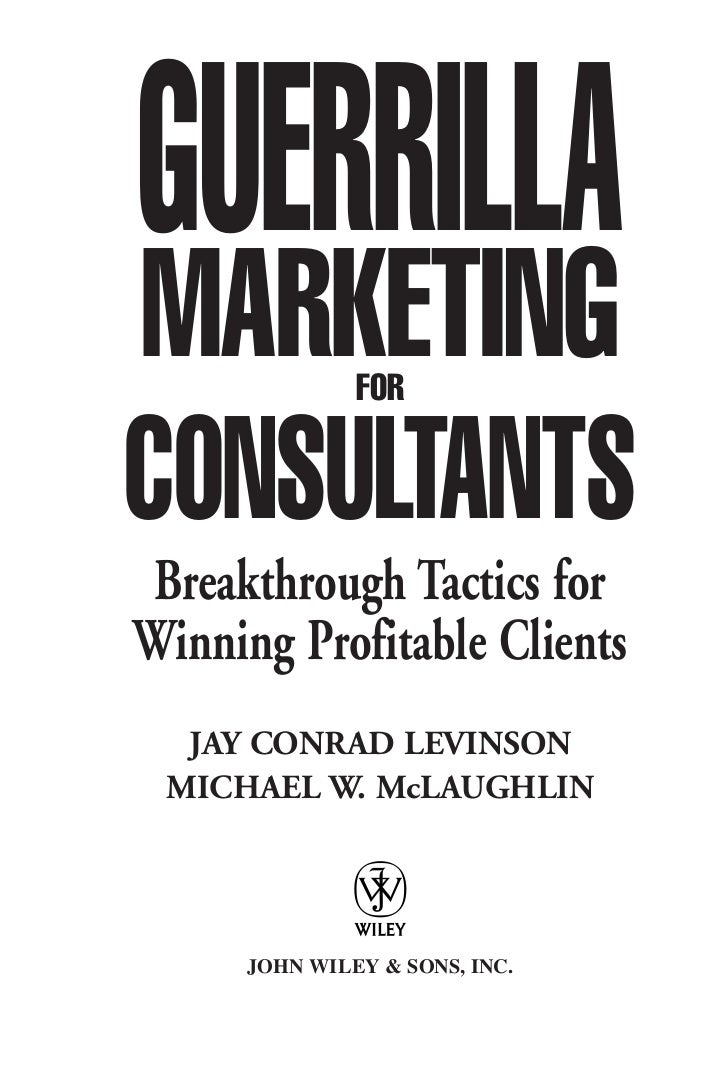 Guerilla marketing research paper