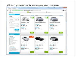 ABE Step 2 grid layout. Not the most common layout, but it works.
 