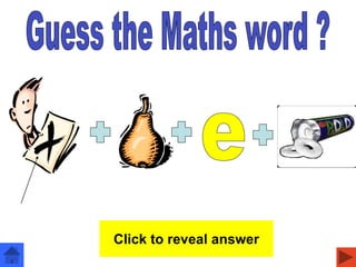 experiment
Click to reveal answer
 