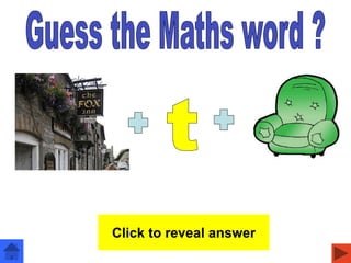 integer
Click to reveal answer
 