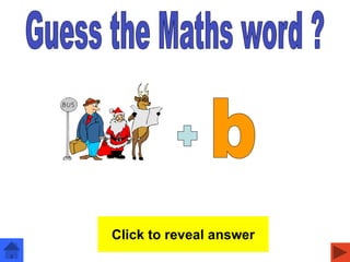 cube
Click to reveal answer
 