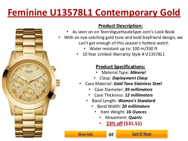 guess boyfriend watch