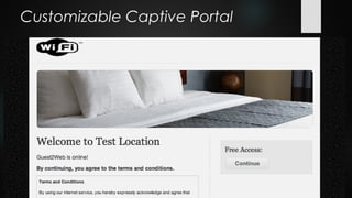 Customizable Captive Portal
 