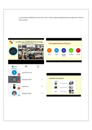 GTU induction program report | PDF