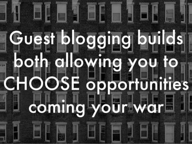 Guest Blogging for Brand and Business Building Slide 13