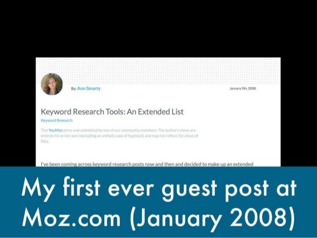 Guest Blogging for Brand and Business Building Slide 2