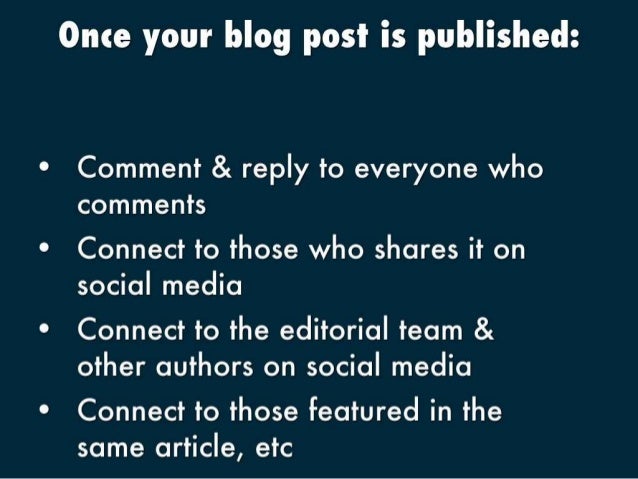 Guest Blogging for Brand and Business Building Slide 25