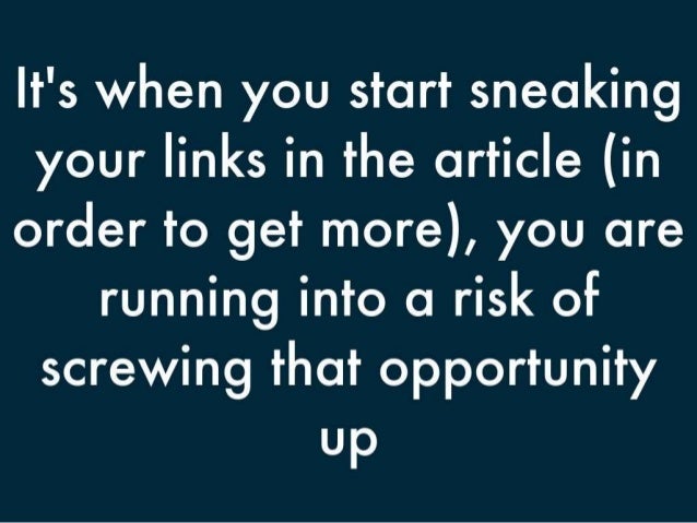 Guest Blogging for Brand and Business Building Slide 30