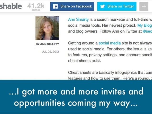 Guest Blogging for Brand and Business Building Slide 6