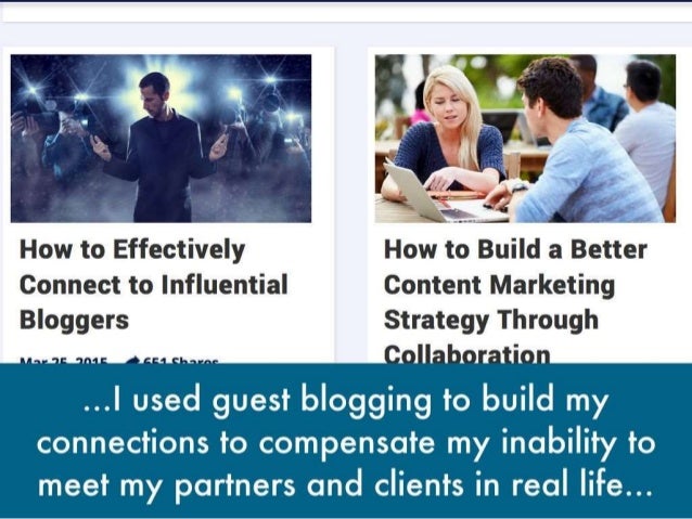Guest Blogging for Brand and Business Building Slide 9