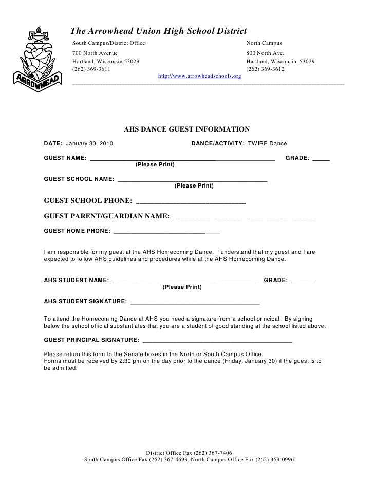 guest form twirp homecoming guest form