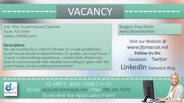 house cleaner job