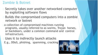Botnet Computer Zombie Guest Lecture-Computer and Cyber Security.pptx