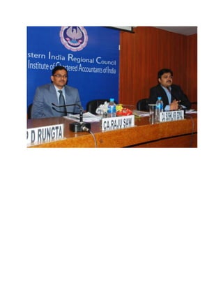 Guest Speaker For Financial Instruments In A Seminar On Ifrs Organised By Eirc Of Icai