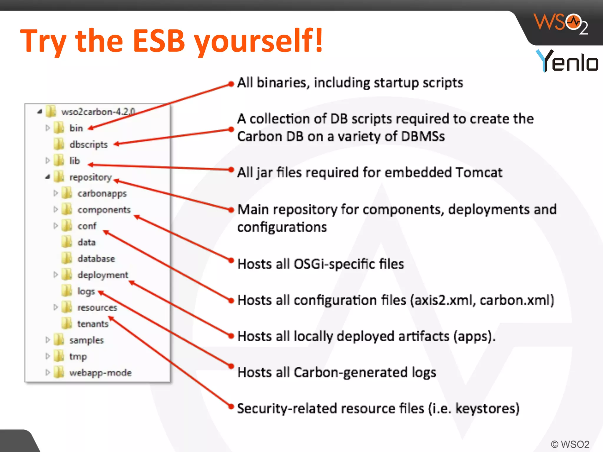 Try	
  the	
  ESB	
  yourself!	
  
 