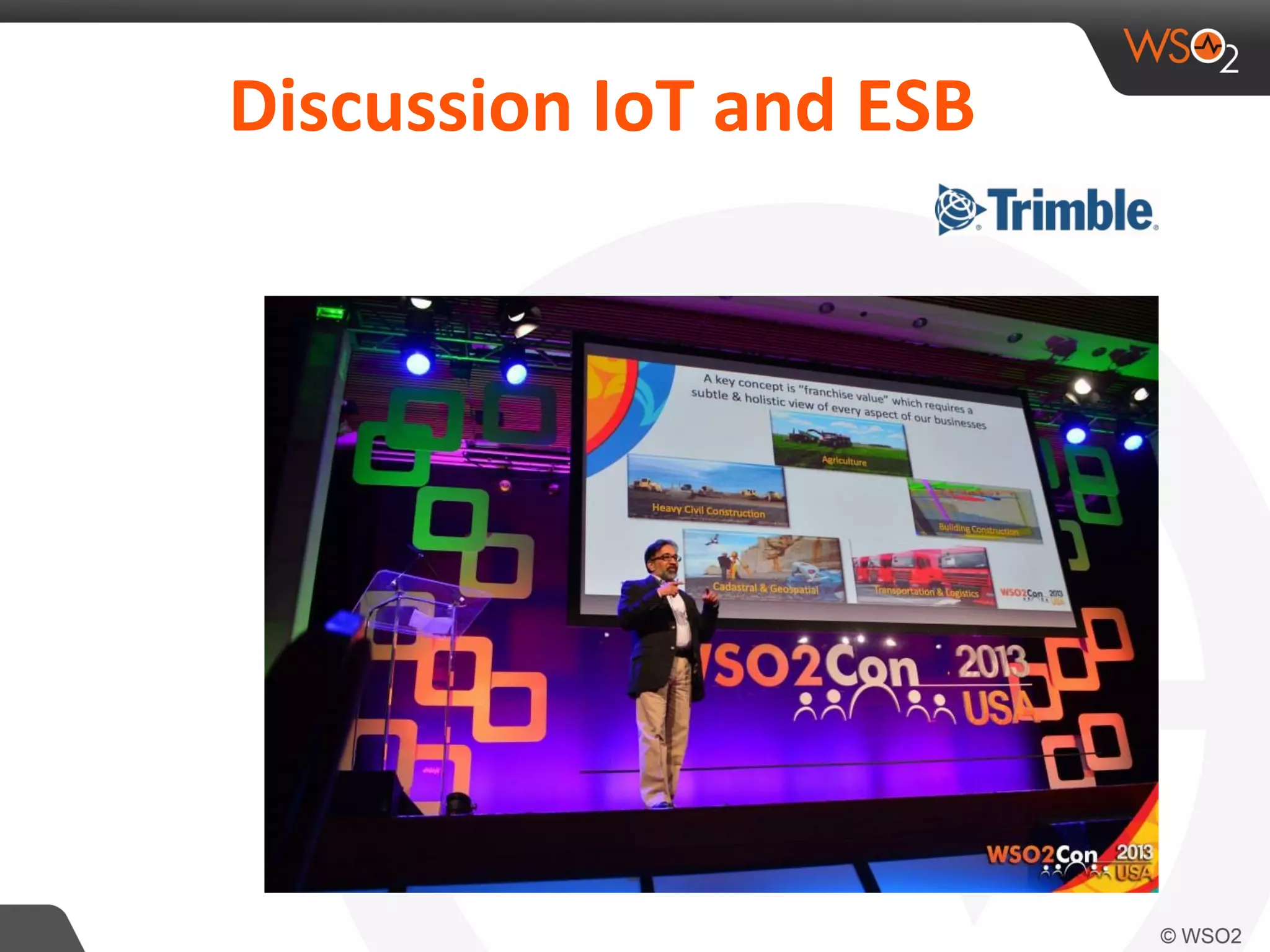 Discussion	
  IoT	
  and	
  ESB	
  
 
