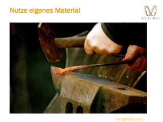 Nutze eigenes Material
www.pixabay.com
 