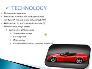 Notice other Z06 elements