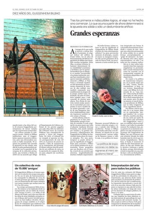 Guggenheim Extra El Pais Nov07