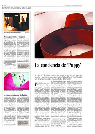 Guggenheim Extra El Pais Nov07