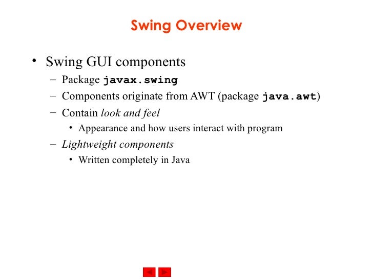 Java Gui