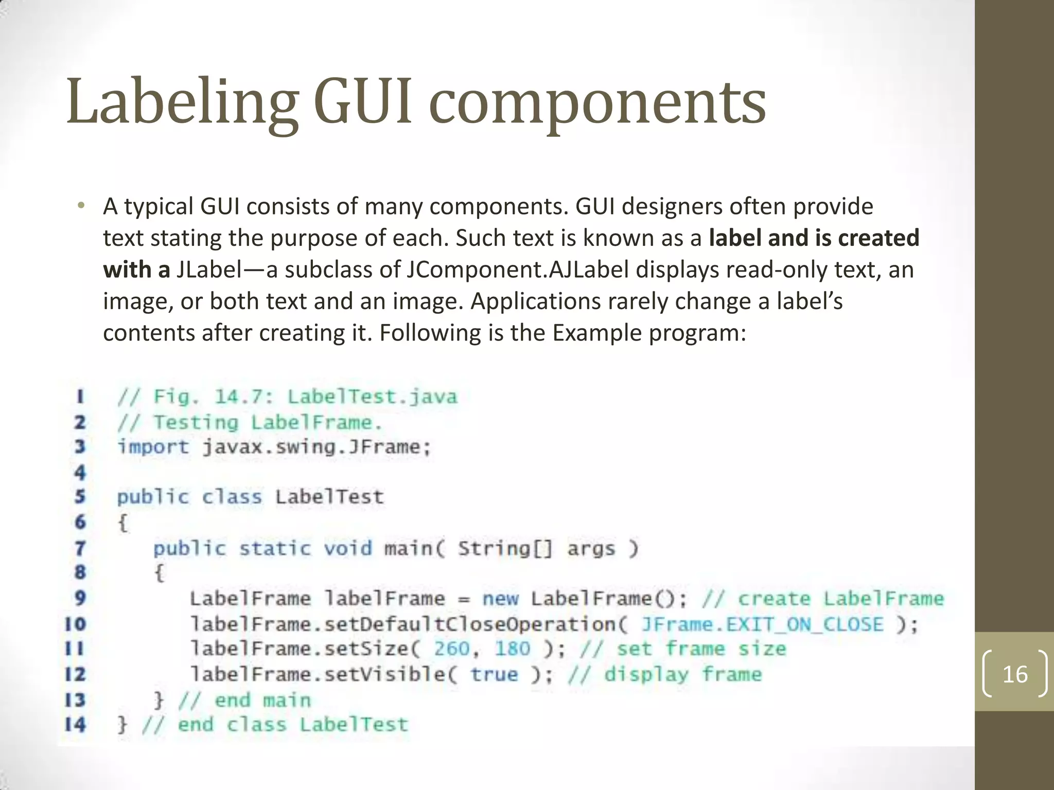 Graphical User Interface (Gui) | PPTX