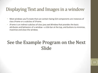 Graphical User Interface (Gui) | PPTX