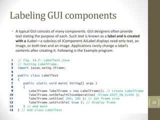Graphical User Interface (Gui) | PPTX