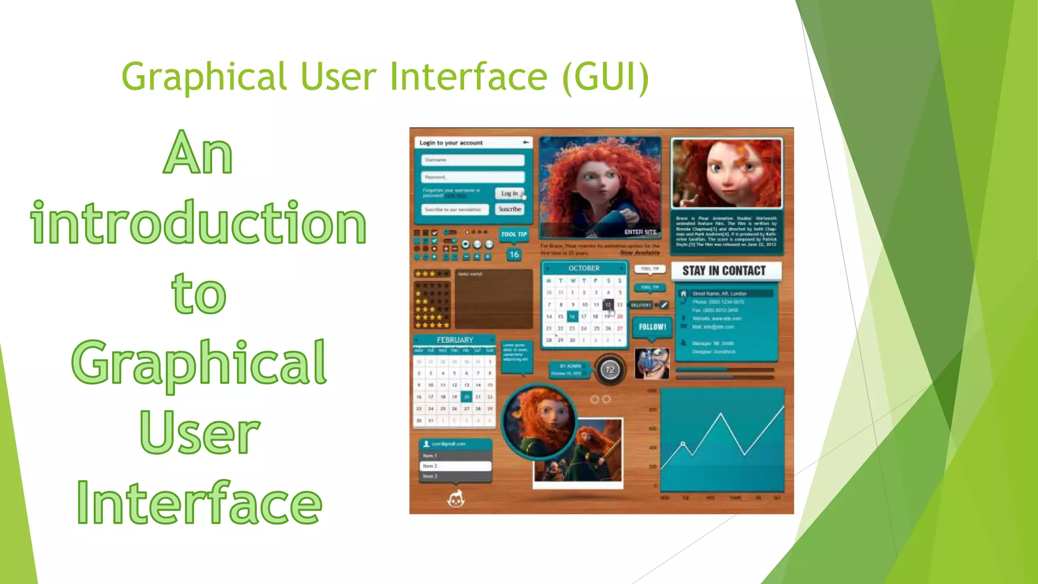 Graphical User Interface | PPTX | Operating Systems | Computer Software ...