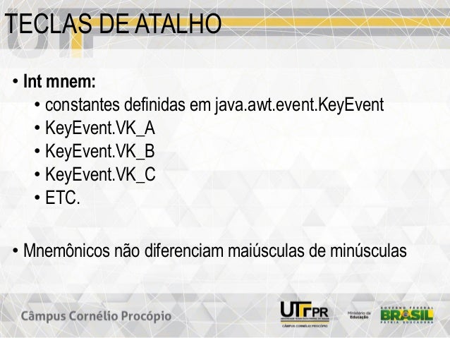 Interfaces Gráficas em Java Parte 3