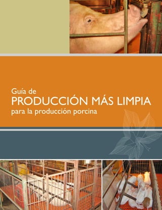 Guía de
PRODUCCIÓN MÁS LIMPIA
para la producción porcina
 
