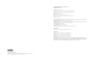 Bajo licencia Creative Commons:
Se permite la redistribución de este contenido siempre y cuando: se reconozca al autor de la
obra, no se haga uso comercial y no se ejecuten obras derivadas
Ministerio de Vivienda y Urbanismo. Gobierno de Chile.
Santiago, agosto de 2018
Colección: Monografías y Ensayos
Serie N° 5: Estándares Técnicas de Construcción ISBN: 978-956-9432-76-7
Título: Guía de soluciones accesibles para espacios públicos y viviendas
ISBN: 978-956-9432-93-4
Autor: Ministerio de Vivienda y Urbanismo - Minvu
Editor: División Técnica de Estudio y Fomento Habitacional - Ditec, Minvu
CDU: 721-056.26(036)
Coordinación editorial y redacción: Marcelo Soto, Macarena Parra, Claudio Hernández, Miriam Díaz y Jorge Silva (Minvu)
Desarrolladores técnicos: Macarena Parra y Claudio Hernández (Minvu)
Asesoría técnica: Ana María Carrasco, Alejandra Machuca y Rayen Carrillo (Teletón); Pamela Prett y Kristine France (CCA);
Daniela Dávalos (Senadis); Juan Pablo Barra y Ricardo Leñam (DDU)
Revisión de estilo: Miriam Díaz (Minvu)
Diseño y diagramación: Carolina Ramírez (Minvu)
Croquis y esquemas: Carolina Ramírez, Marcelo Godoy y Jorge Calderón (Minvu)
Desarrollado por:
Departamento de Tecnologías de la Construcción, Ditec, Minvu
Agradecimientos:
DDU: Manuel González, Ana María Ramírez y Eduardo Rodríguez
Serviu VI: Robinson León, Ricardo González, y Rodrigo Álvarez
Serviu RM: María Loreto Urzúa, Marisel Núñez y Bárbara Prat
Serviu VIII: Antonieta Silva, Fabiola Godoy y Viviana Sepúlveda
Colaboradores: Andrea Boudeguer y Nicolás Li Calzi (BAU); Sara Jara (Bigtoy); Romina Muñoz y Rodrigo Hevia (Lugar
Común); Héctor Peña (PyG); Daniela Urrutia (Fahneu); Isidora Geisse y Benjamín Rojas (DVP); Evelin Carrizo (Toy Sports);
Carolina Ahumada (Urban Play); Begoña Baldor (Atrio); Isabel Quadri (Budnik); Alejandra Prieto (Atika); Kelly Ceballos y
Eduardo Maturana (Empter); Verónica Bos (Andesflooring); y Felipe Lubbert y Loreto Ribera (CHC)
 